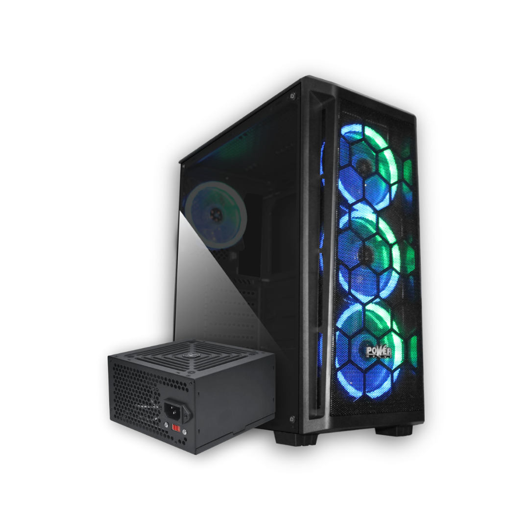 Chasis L25 + Fuente de poder POWER GROUP 350W