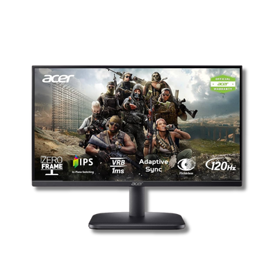 Monitor Acer 24" EK241Y IPS FHD – 100Hz, 1ms VRB, FreeSync, ZeroFrame