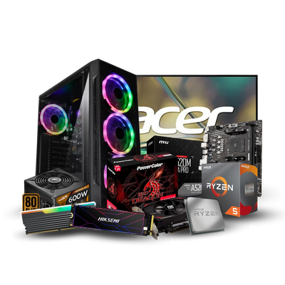PC Gamer – Ryzen 7, 16GB RAM, RX 550